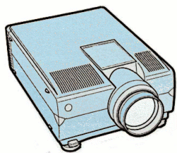 front projector